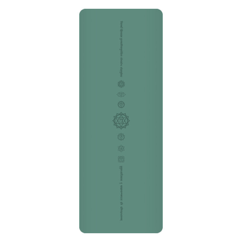 Pu Leather Natural Rubber Rustic Yoga Mat