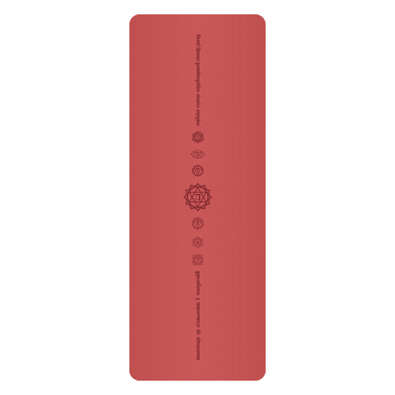 Pu Leather Natural Rubber Rustic Yoga Mat