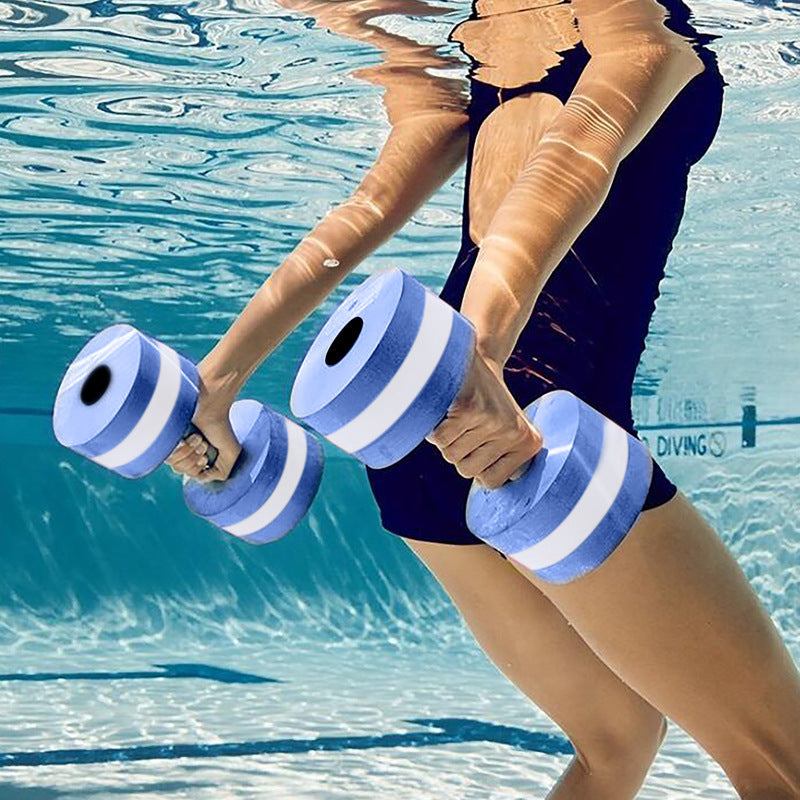 Aerobics Dumbbells Swimming Training Eva Dumbbells Pool