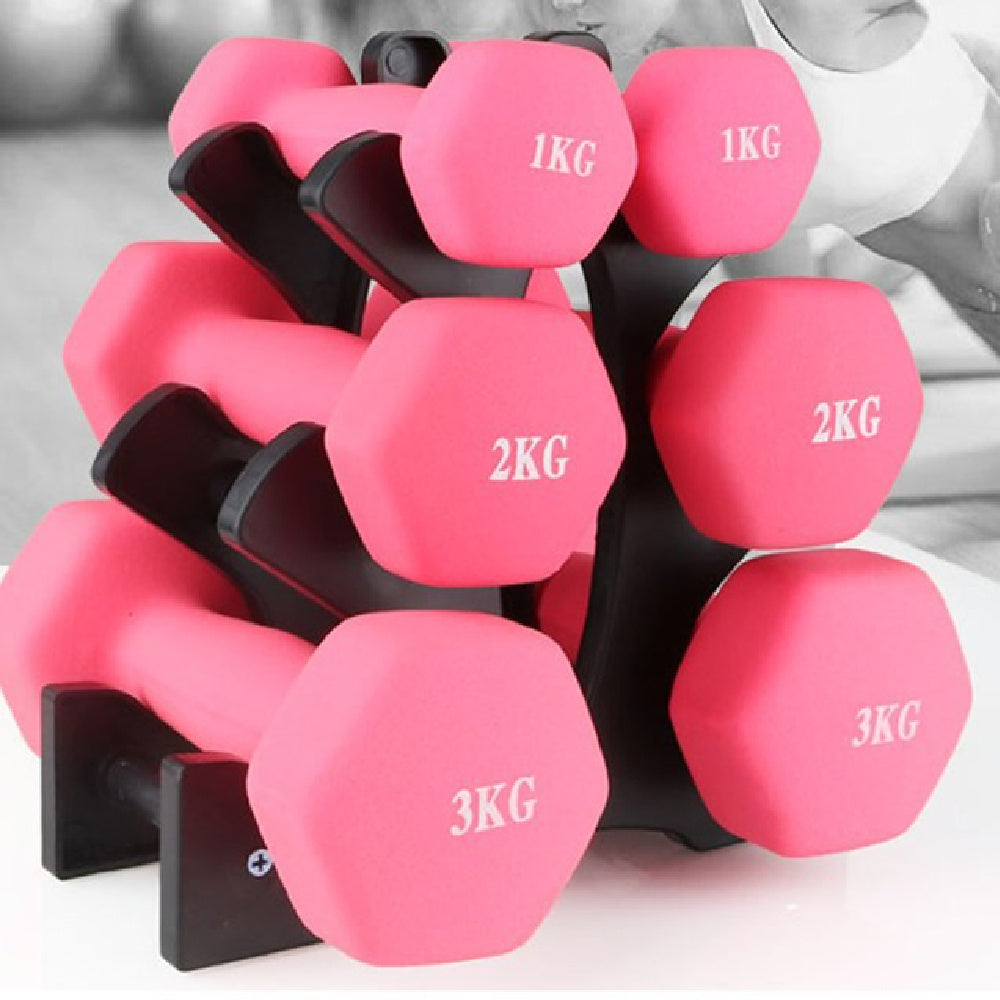 Fitness Dumbbell With Rack Holder Dumbbell Rack