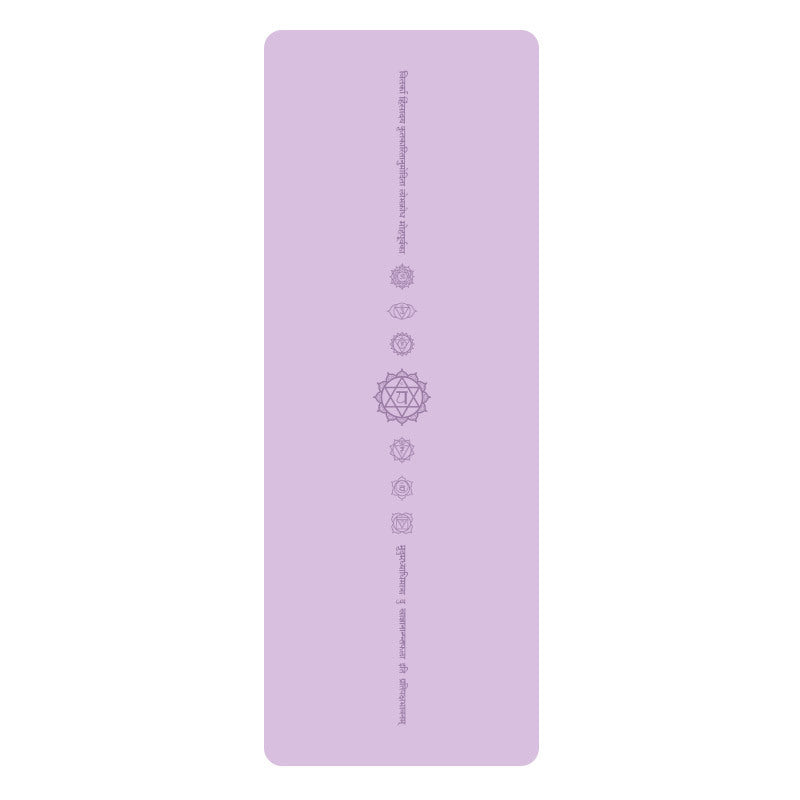 Pu Leather Natural Rubber Rustic Yoga Mat