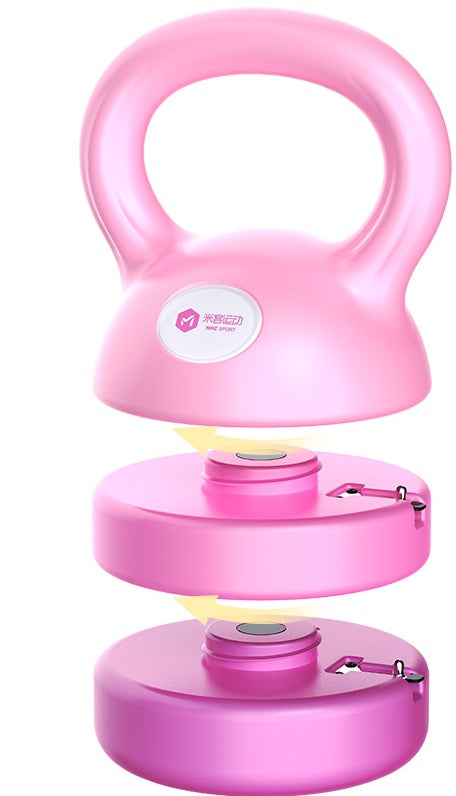 Adjustable Kettlebell Ladies Fitness Equipment