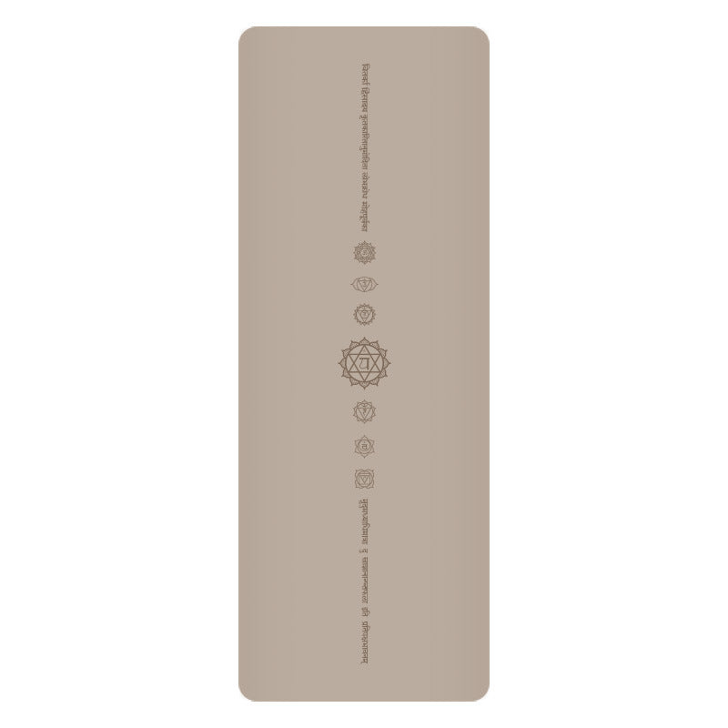 Pu Leather Natural Rubber Rustic Yoga Mat