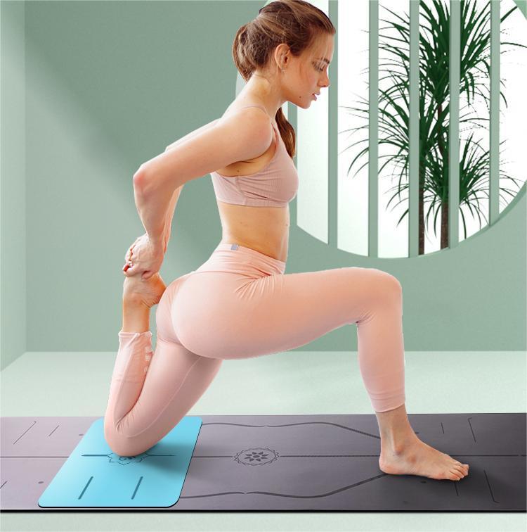 Natural Rubber Non-slip Women's Yoga Mat