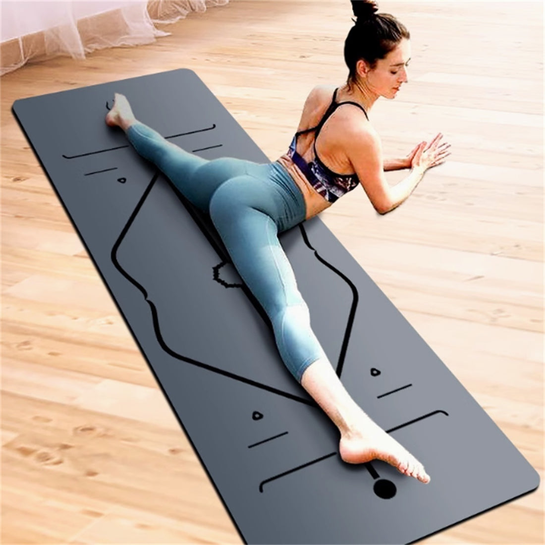 Natural Rubber Non-slip Professional Yoga Mat