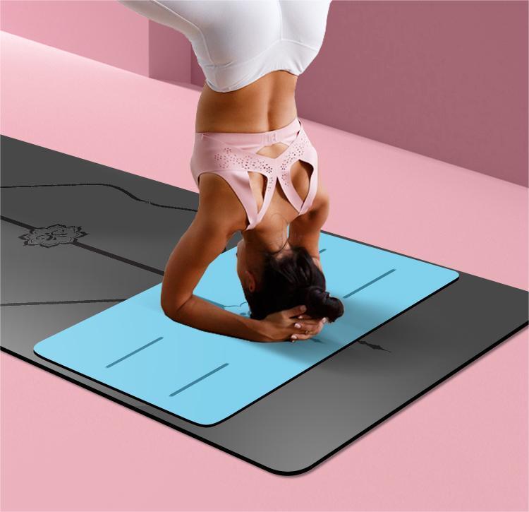 Natural Rubber Non-slip Women's Yoga Mat