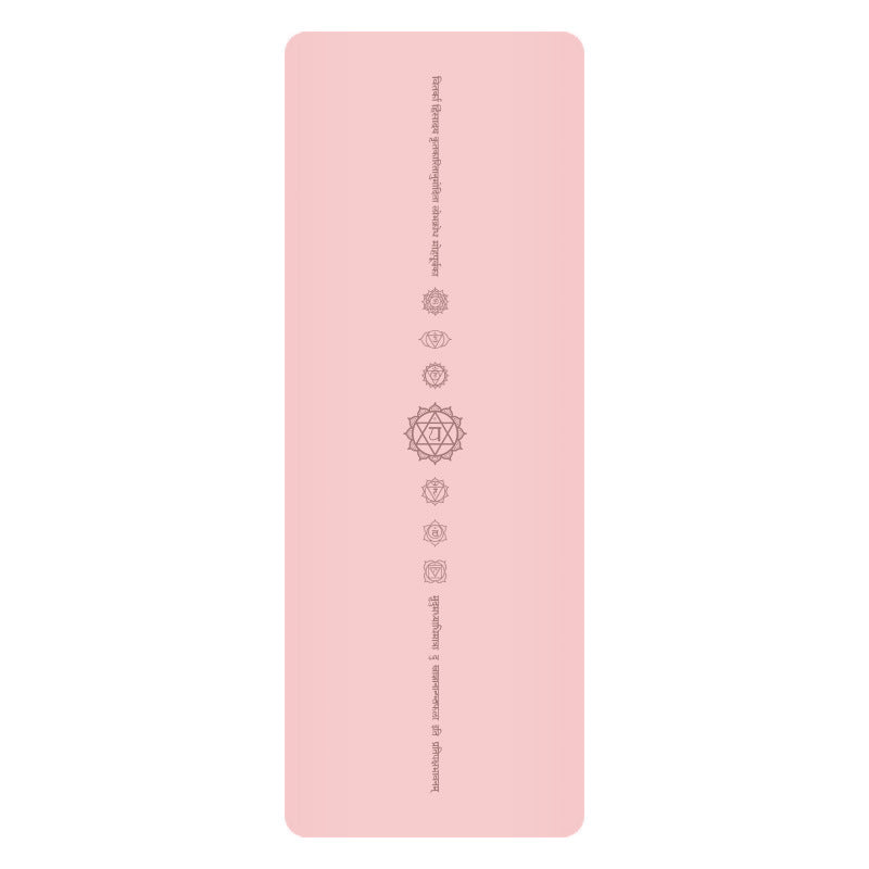 Pu Leather Natural Rubber Rustic Yoga Mat