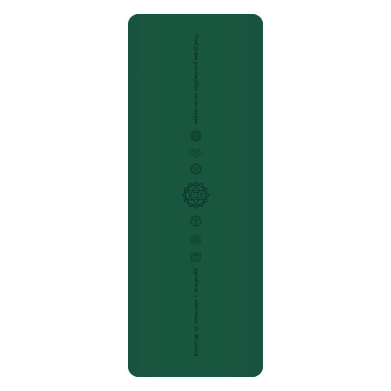 Pu Leather Natural Rubber Rustic Yoga Mat